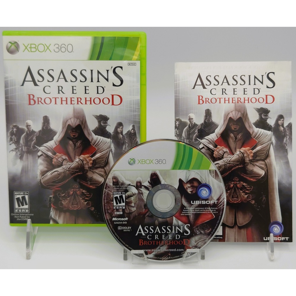 Assassin's Creed Brotherhood - Xbox 360 - CIB w/ Manual - Best Buy Insert